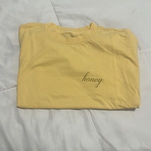 brandy melville honey shirt